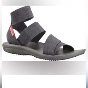 Columbia Women's Grey Strappy Sport Sandals